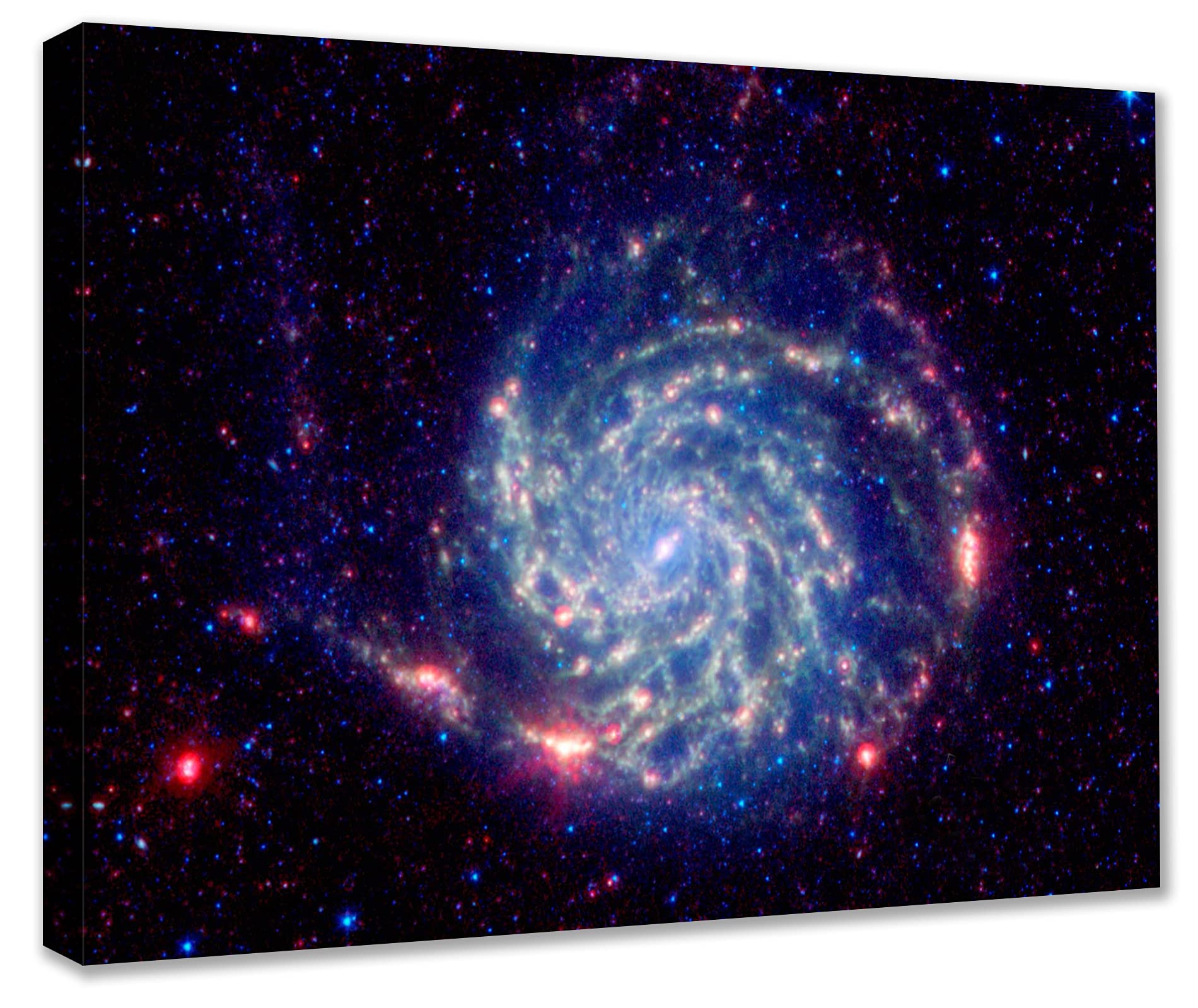 Amazon.co.jp: Tucocoo 最も美しい銀河の風景壁画 星空キャンバス絵画